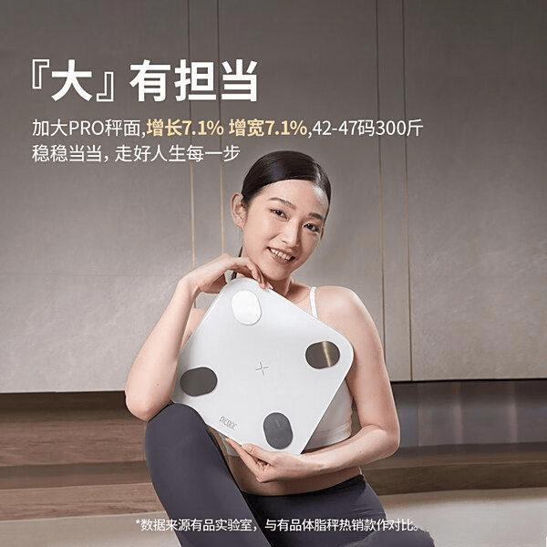 行榜助你精准掌控身体数据美的、PICOOC、云麦等10款秤横评！CQ9电子有限公司2025年体脂称买哪个品牌好？十大品牌体脂称排(图2)